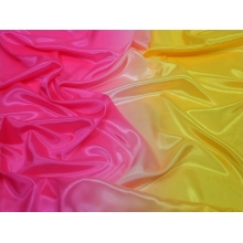 SATIN CHIFFON CIENIOWANY CHR pink fizz-sunflower