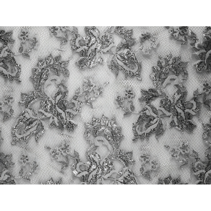 SPANISH ROSE silver metallic