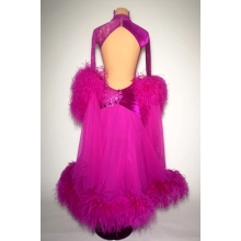 Sukienka do tańca Agata FUCHSIA PINK