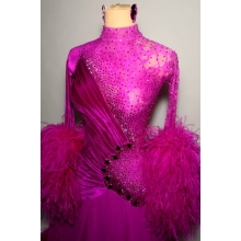 Sukienka do tańca Agata FUCHSIA PINK