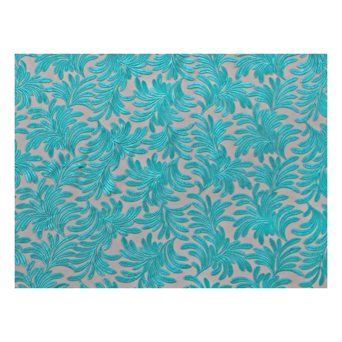 KYRA EMBROIDERED NET jade*