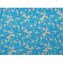 HELENA EMBROIDERED NET blue zircon*