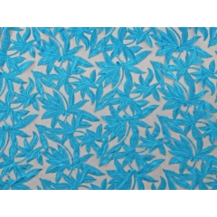 HELENA EMBROIDERED NET blue zircon*