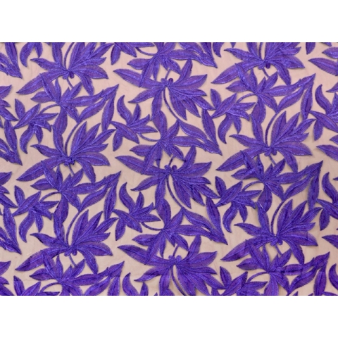 HELENA EMBROIDERED NET purple rain*