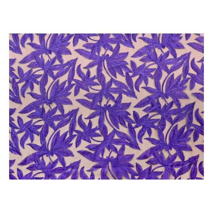 HELENA EMBROIDERED NET purple rain*