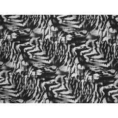 VIBRANCE PRINTED LYCRA black-white