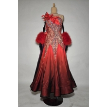 Sukienka do tańca RED+BLACK bis