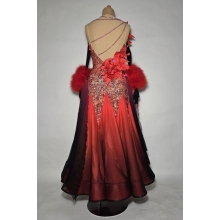 Sukienka do tańca RED+BLACK bis