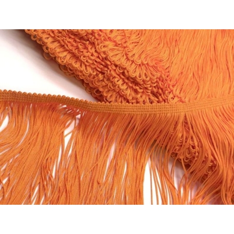 FRĘDZLE DOUBLE LOOPED STRETCH clementine FRĘDZLE DOUBLE LOOPED STRETCH clementine