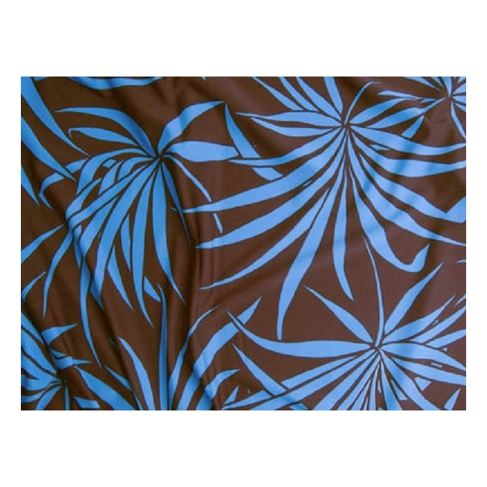 TROPICAL LYCRA cocoa-turkus