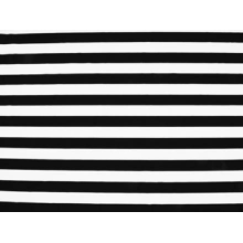 STRIPES LYCRA black-white