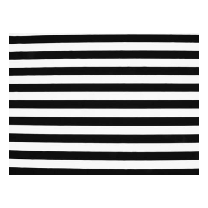 STRIPES LYCRA black-white