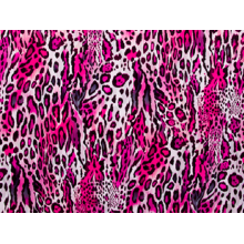 TEXTURED LEOPARD LYCRA cerise