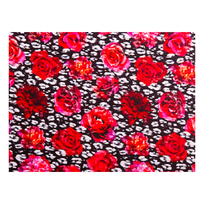 GYPSY ROSE LYCRA black-white-flamenco