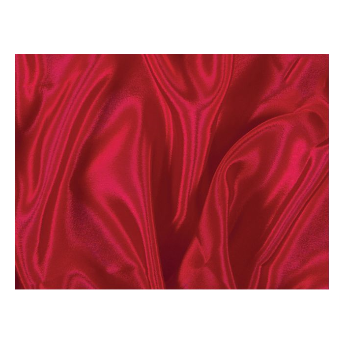 SATIN CHIFFON CHR red