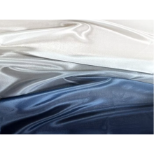 SATIN CHIFFON CIENIOWANY CHR midnight sky-white