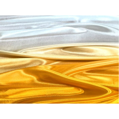 SATIN CHIFFON CIENIOWANY CHR saffron-white