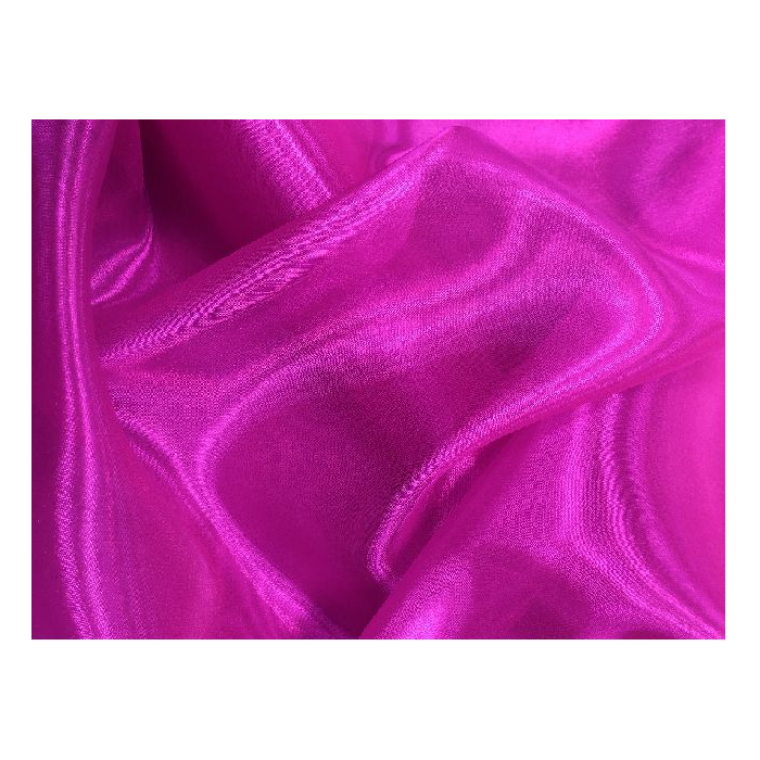CRYSTAL ORGANZA CHR electric pink