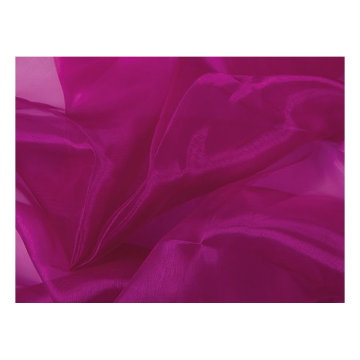 ORGANZA CHR fuchsia pink