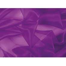 CRYSTAL ORGANZA CHR hot magenta