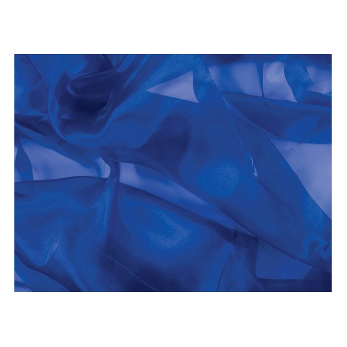 CRYSTAL ORGANZA CHR cobalt