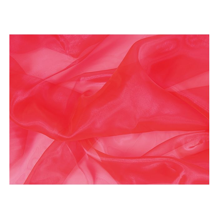 CRYSTAL ORGANZA CHR salmon