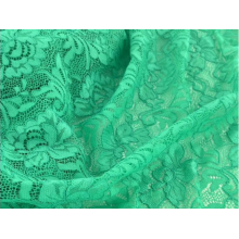 FLOWER STRETCH LACE cool aqua