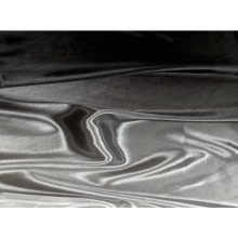 SATIN CHIFFON CIENIOWANY CHR silver-black