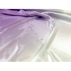 SATIN CHIFFON CIENIOWANY CHR lilac-white