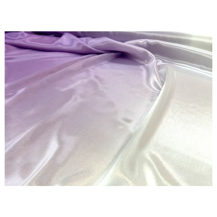 SATIN CHIFFON CIENIOWANY CHR lilac dream-white
