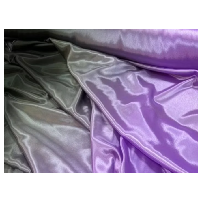 SATIN CHIFFON CIENIOWANY CHR lilac dream-black