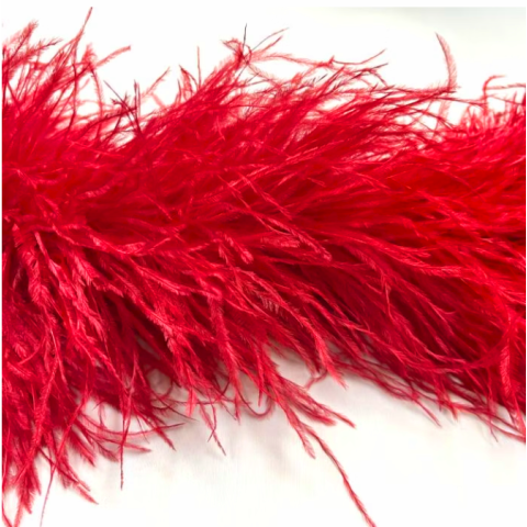 BOA STRUSIE fluorescent red / scarlet
