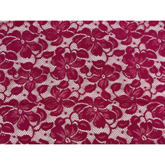 FLORENTINA STRETCH LACE cherry red