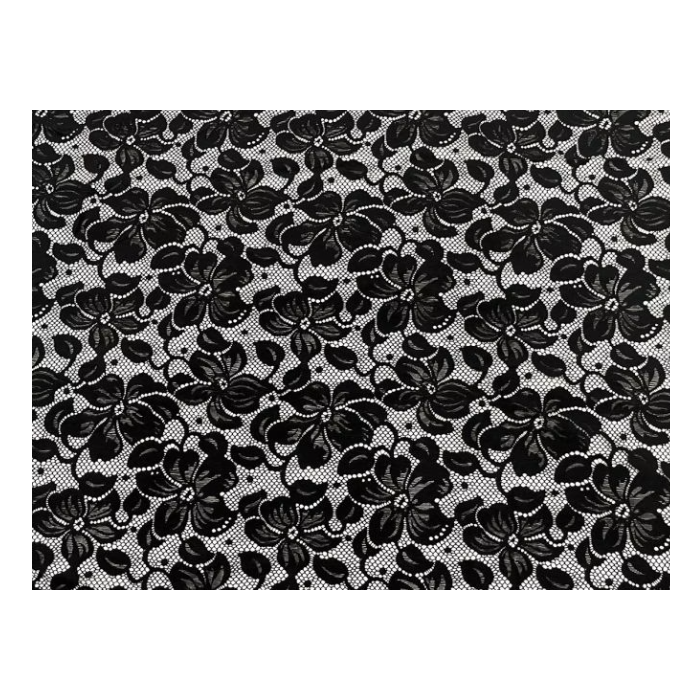 FLORENTINA STRETCH LACE black