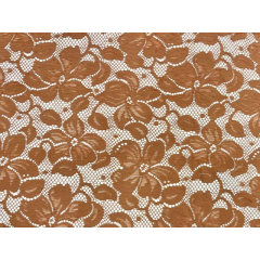 FLORENTINA STRETCH LACE cappuccino