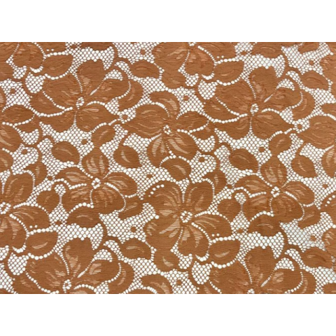 FLORENTINA STRETCH LACE cappuccino