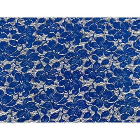 FLORENTINA STRETCH LACE cobalt
