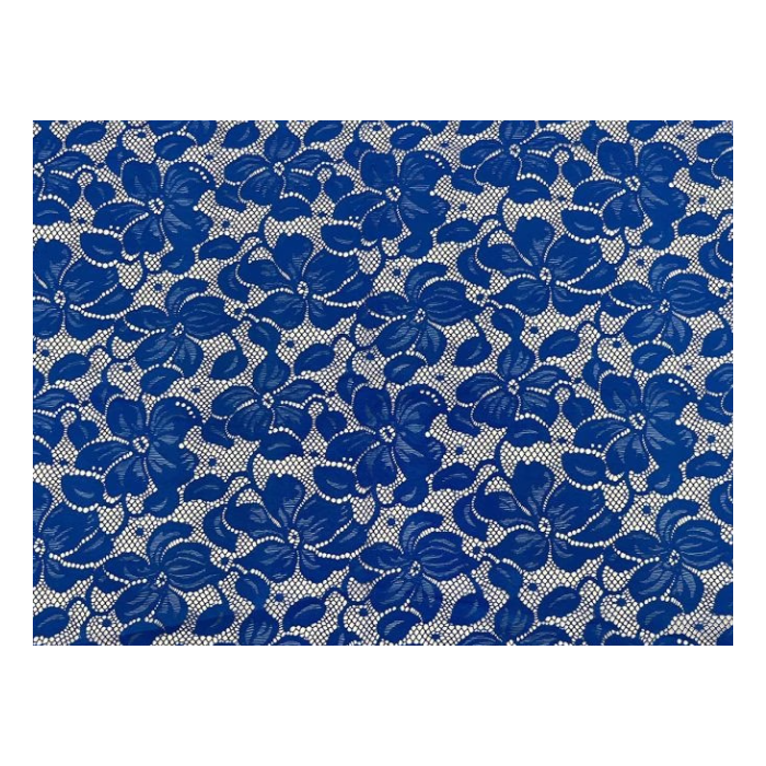 FLORENTINA STRETCH LACE cobalt