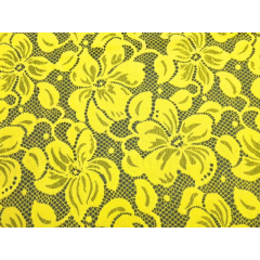 FLORENTINA STRETCH LACE sassy yellow