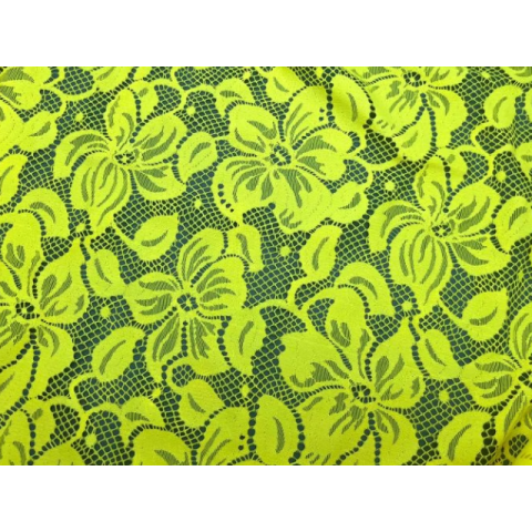 FLORENTINA STRETCH LACE tropic lime