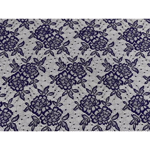 BELLAROSA STRETCH LACE midnight sky