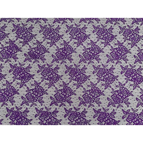 BELLAROSA STRETCH LACE purple rain