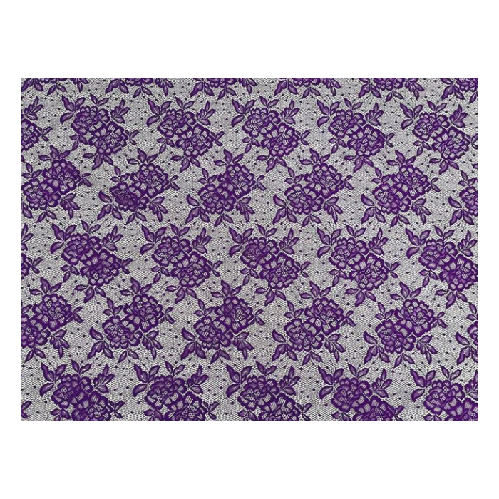 BELLAROSA STRETCH LACE purple rain
