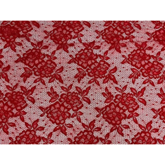 BELLAROSA STRETCH LACE red