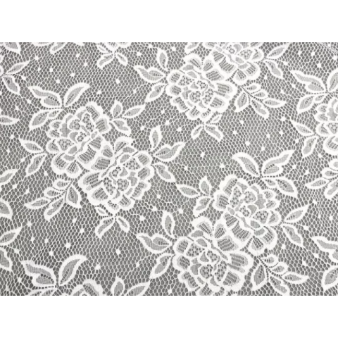 BELLAROSA STRETCH LACE white