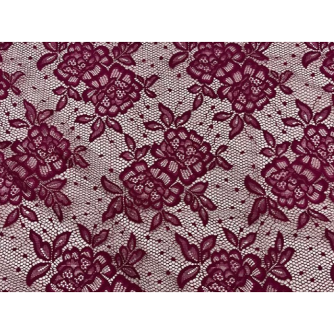 BELLAROSA STRETCH LACE wine