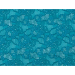 FLORAL CASCADE STRETCH LACE blue zircon