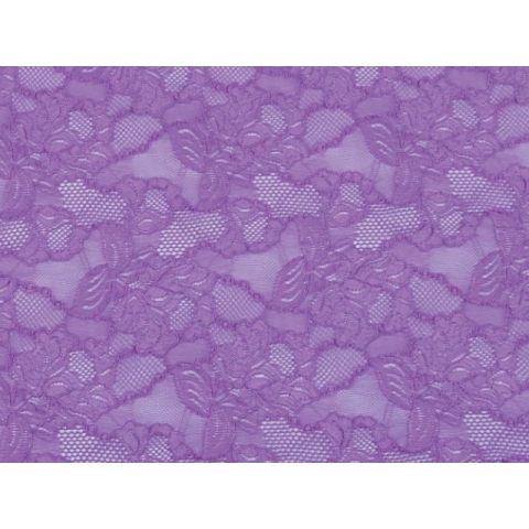 FLORAL CASCADE STRETCH LACE lilac dream