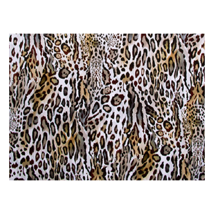 TEXTURED LEOPARD LYCRA natural