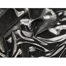 APOLLO VELVET silver on black